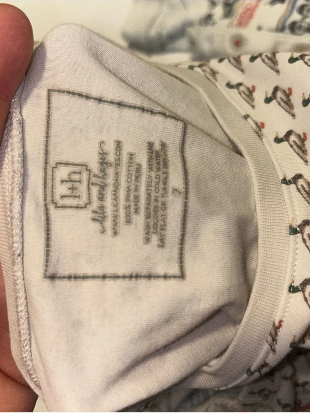 Roller Rabbit Pajamas Bundle Size 6,7,8
